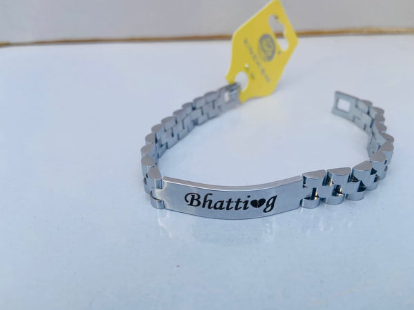 Customized name unisex Bracelet