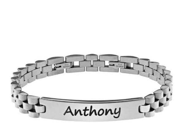Customized name unisex Bracelet