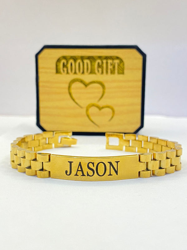 Customized name unisex Bracelet